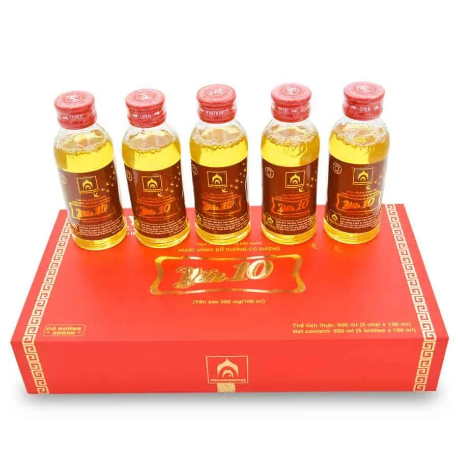 Bird Nest Drink Healthy Drink - Yen 10 - Non Sugar/Sweetened Strengthen Vitality For Sale