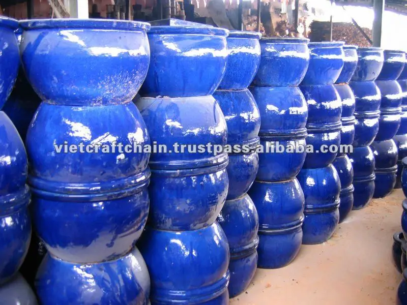 Affordable Price Set Of 3 Large Size Outdoor Round And Rectangle Square GRC Fiber Concrete Pottery Flower Pot For Garden