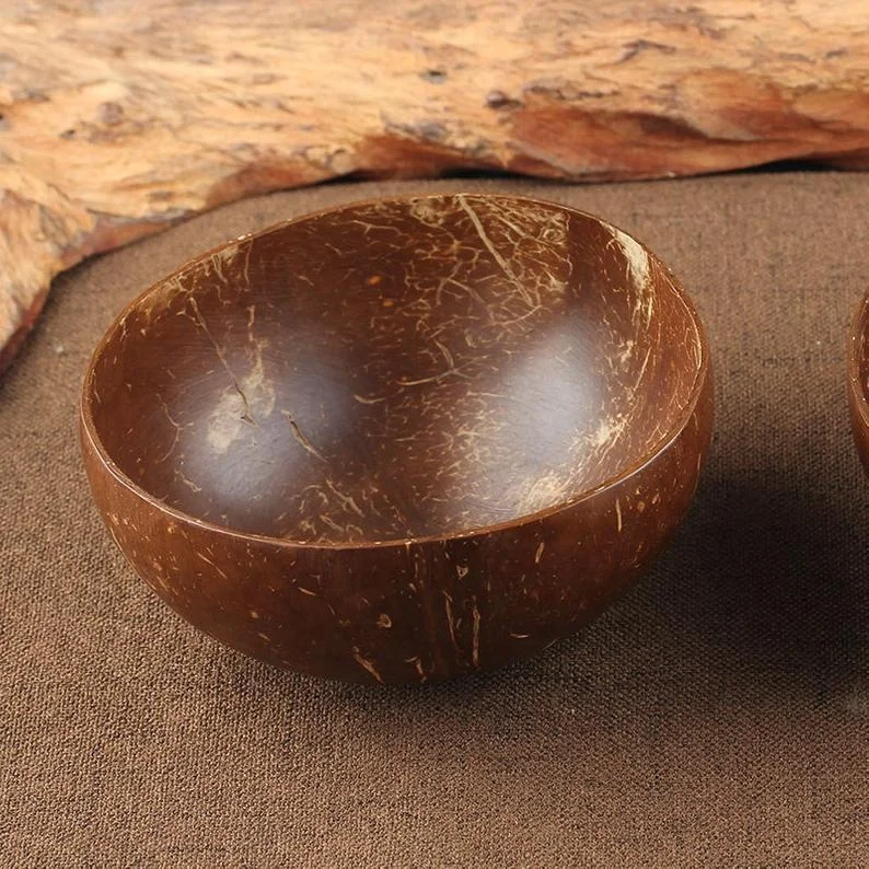Coconut Bowl Natural Shape Coconut Shell Bowl Dessert  Bowl for Hotels