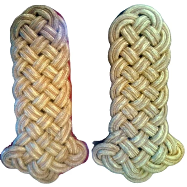 Top quality Shoulder Board type Royal Navy-Gilt Wire-Epaulette/Palace-Type-Royal-Navy-Shoulder-Cord-Epaulette