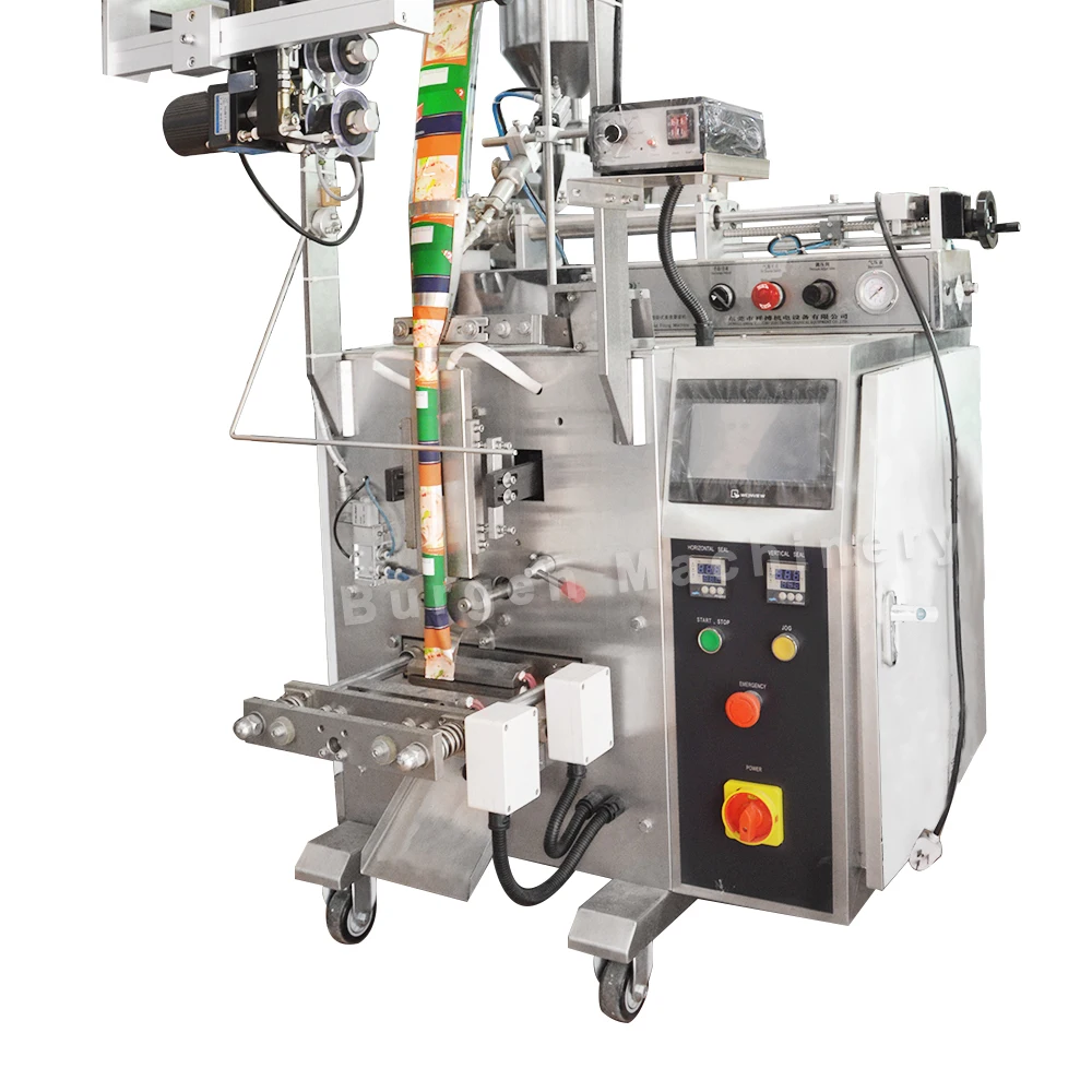 Bg Automatic Vinaigrette sauce packaging machine vinegar packing machine olive oil packing machine