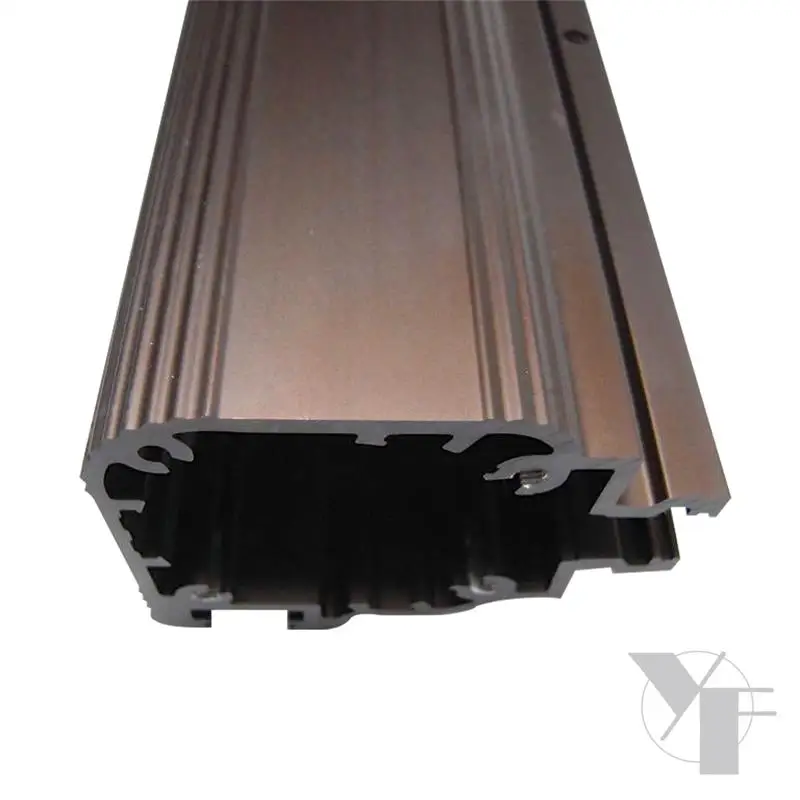 High precision bronze anodized aluminum windows