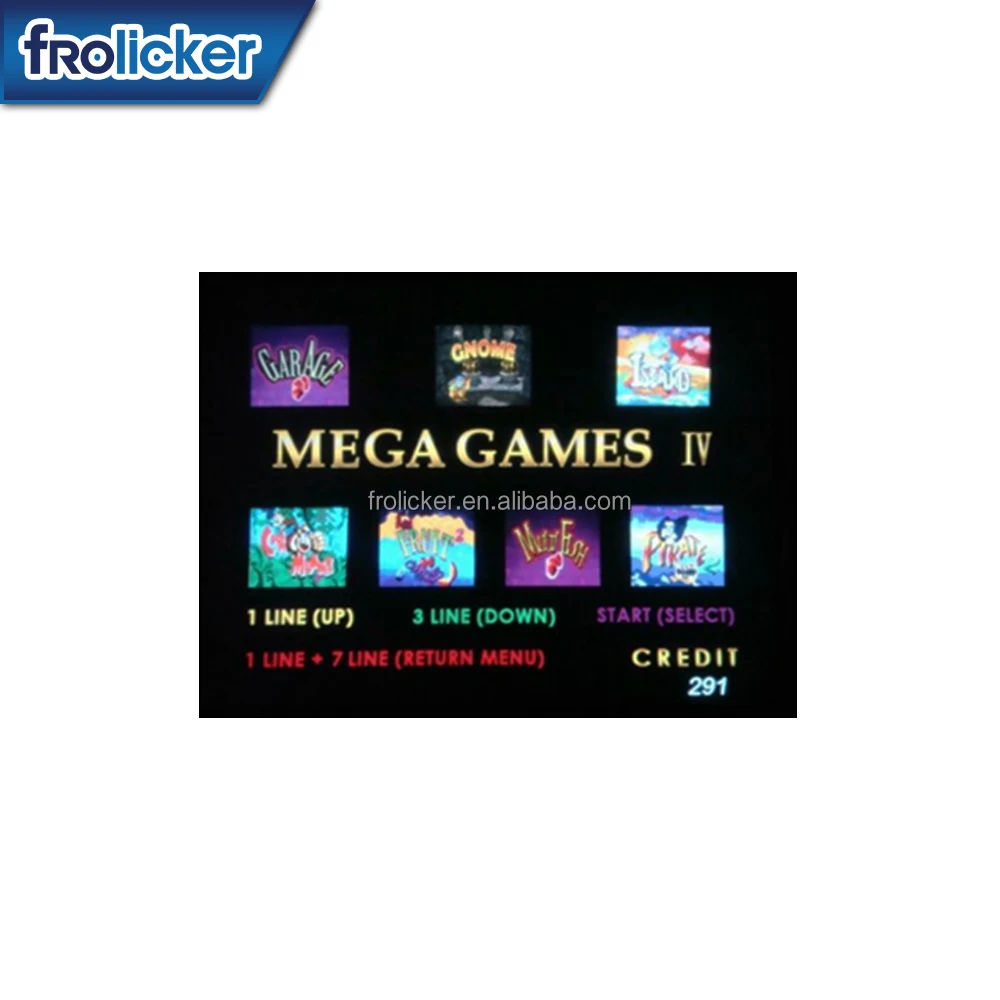 High quality video game Garage Mega 7 in 1 pcb game board hot sale tragamonedas maquina de juegos