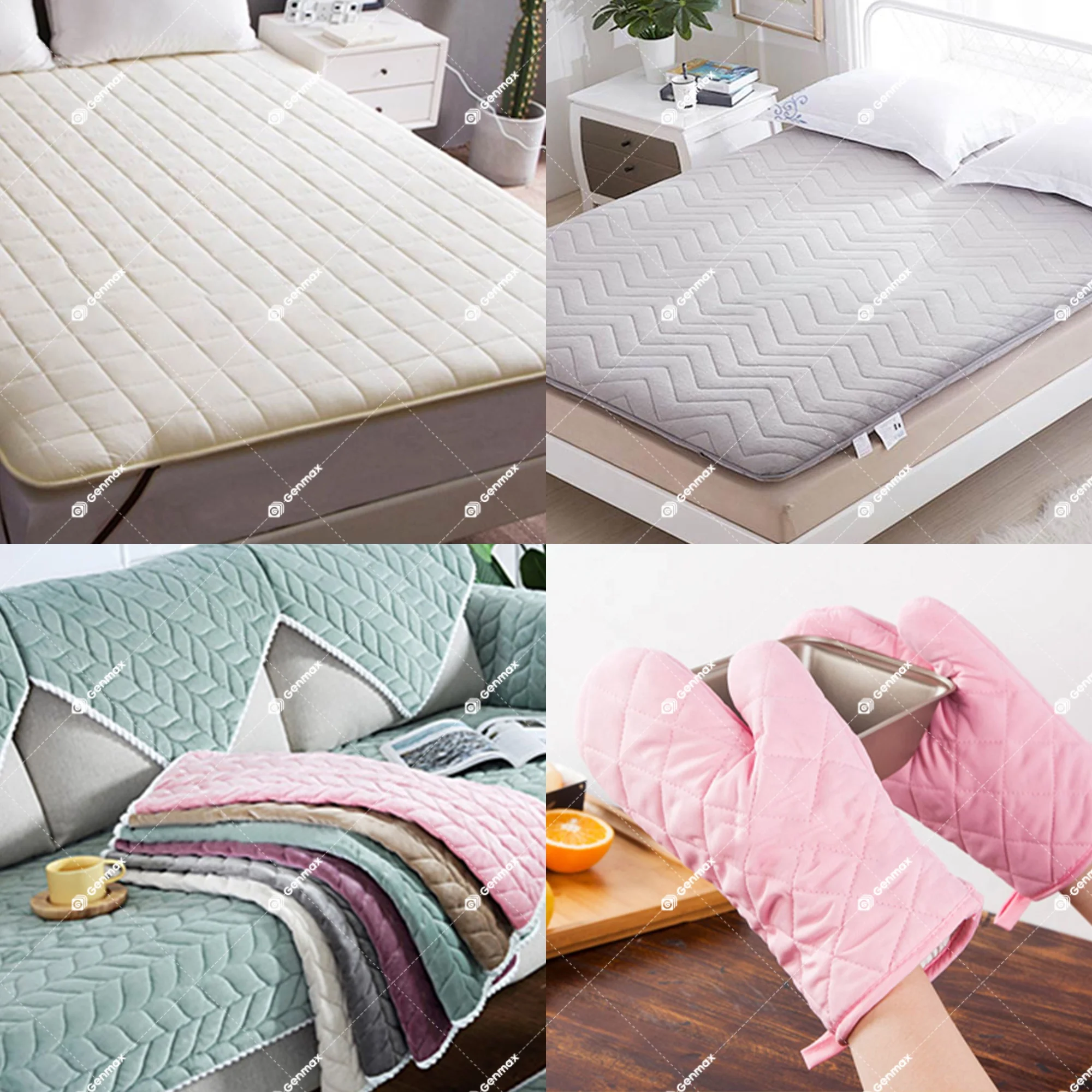 Компьютеризированная стеганая многоигольная машина для текстиля матрасов и