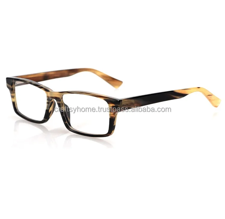 Latest Vintage Collection 100% Natural Ox Buffalo Horn Eye wear Glasses For Men Women Cheap Eye wear Optical Frame Wholesale
