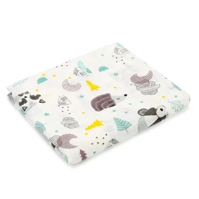 Best Selling Soft and Comfy Cotton Muslin Swaddle Blanket Exclusive for Babies Available at Affordable Price