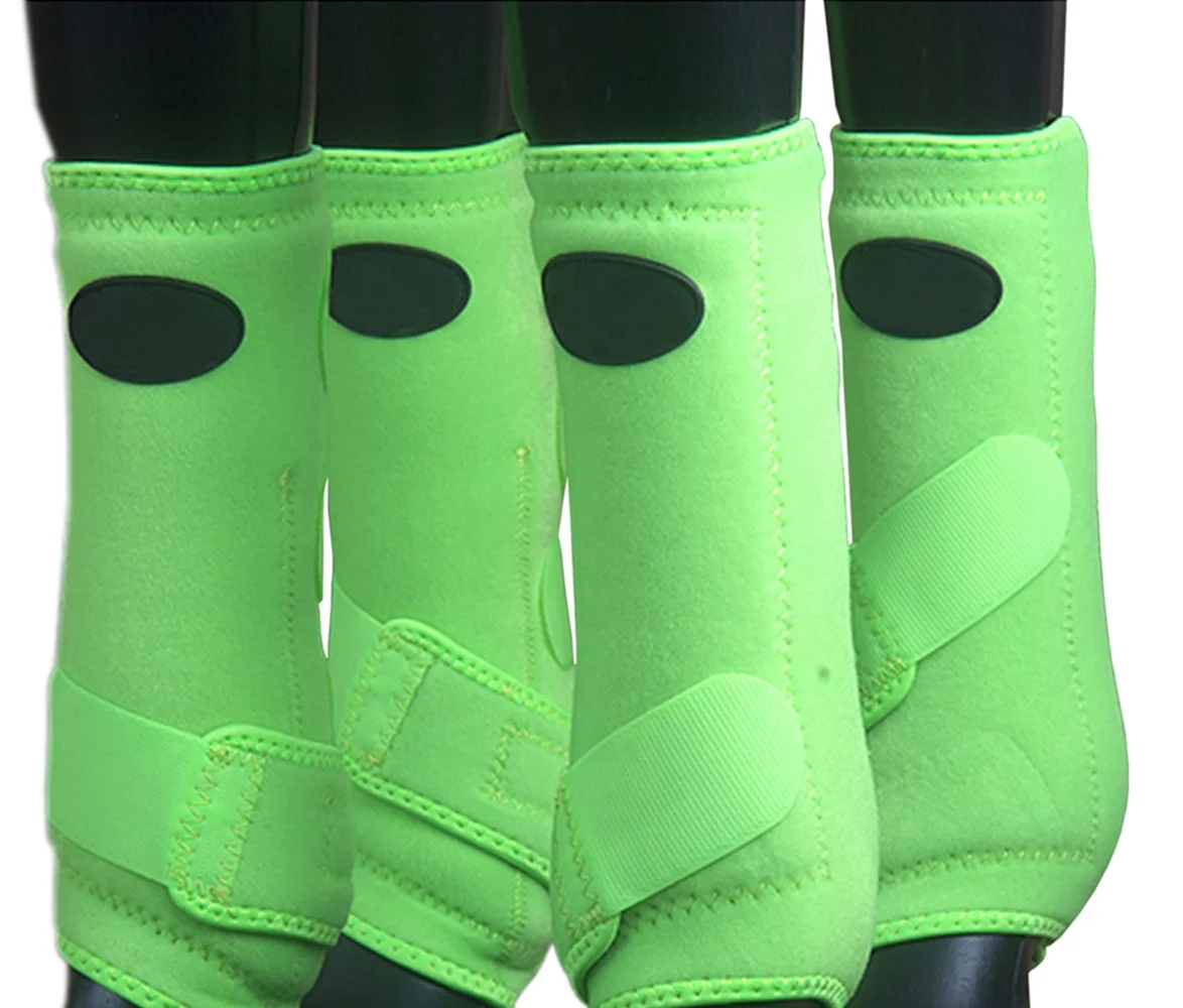 Защита лошадей от Нахлыста, сетчатые ботинки для лошадей, набор из четырех ботинок для нахлыста, защита для ног для гонок по верховой езде