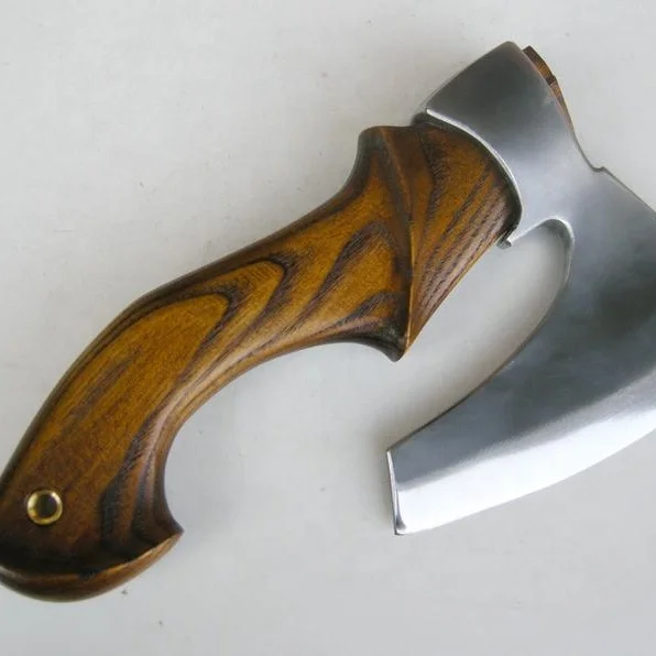 
Fist Axe Russian Axe Custom Handmade Steel Axe Wood Handle 