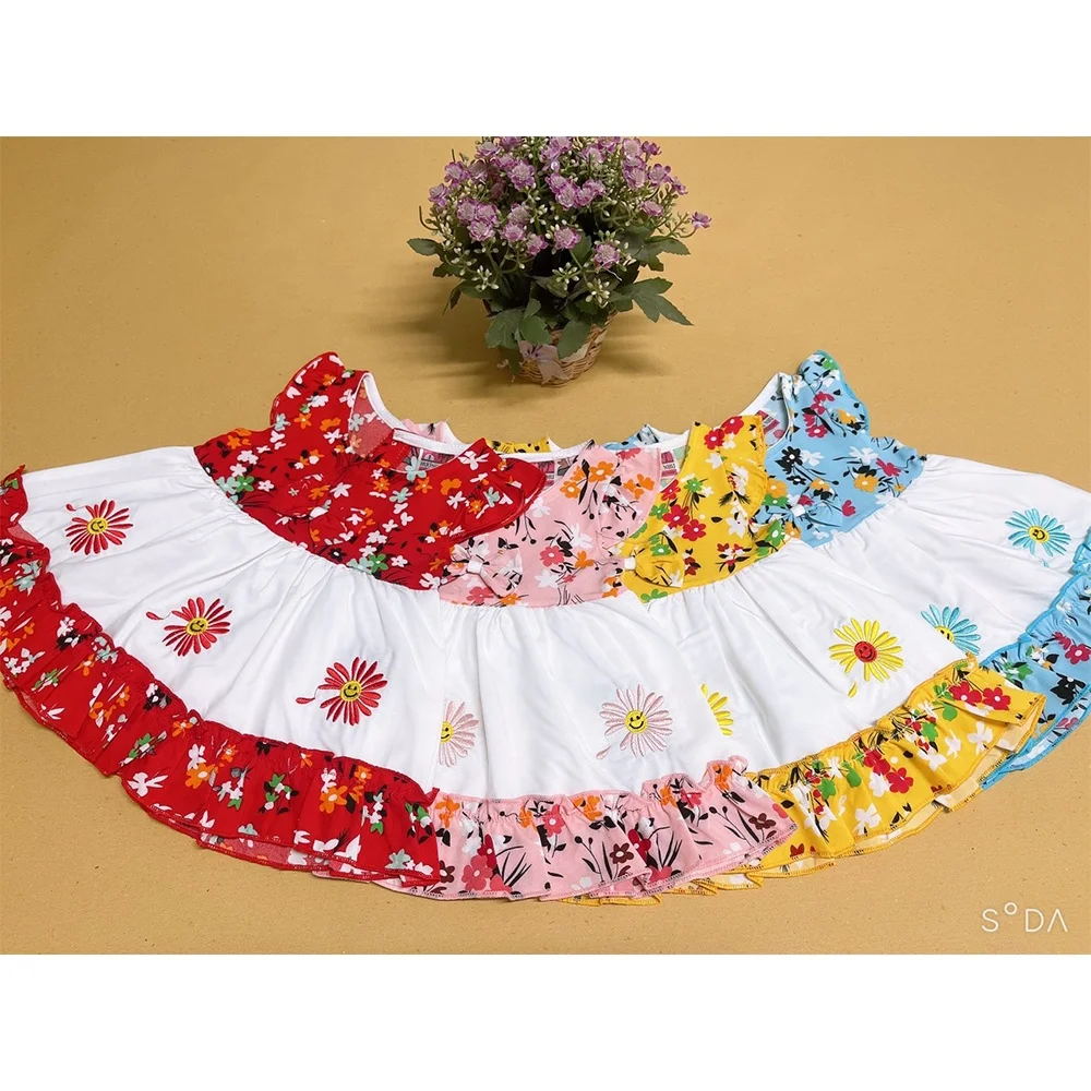 Made in Vietnam - Wholesale birthday party spanish style dress fashion custom design for baby girl dress