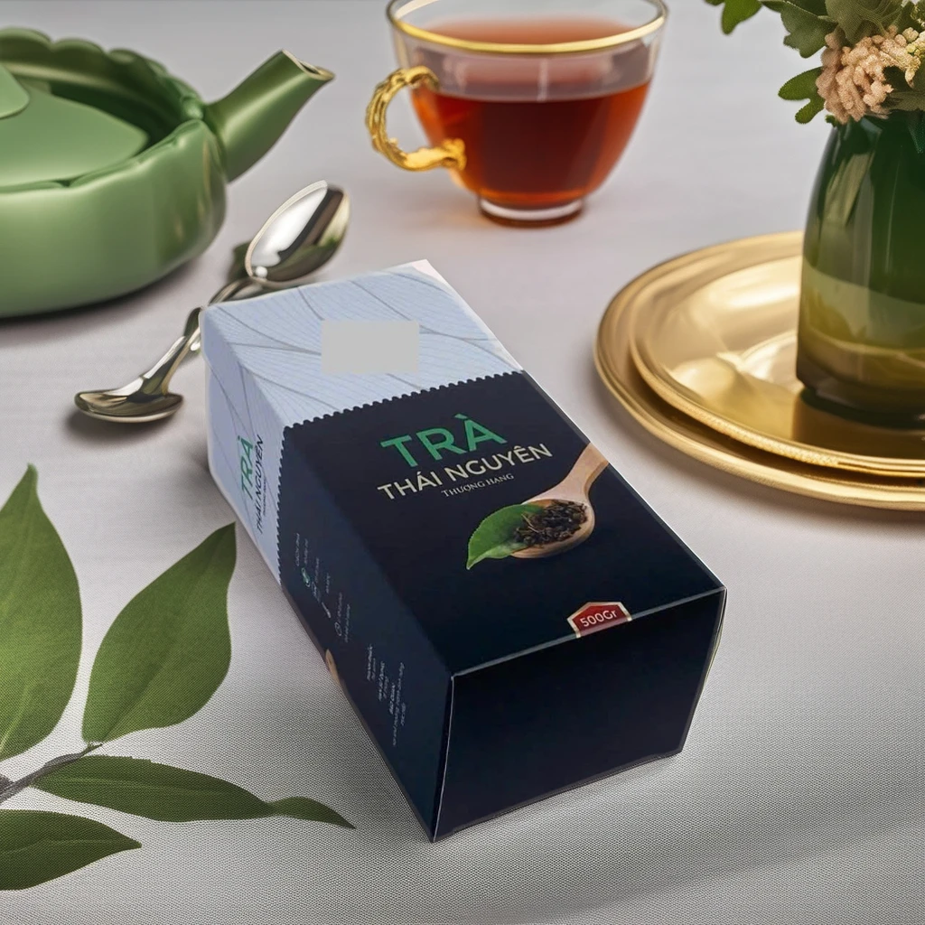 Wholesale Price High-Quality Custom Kraft Paper Box Tea Packaging Box Gift Box from Vietnam