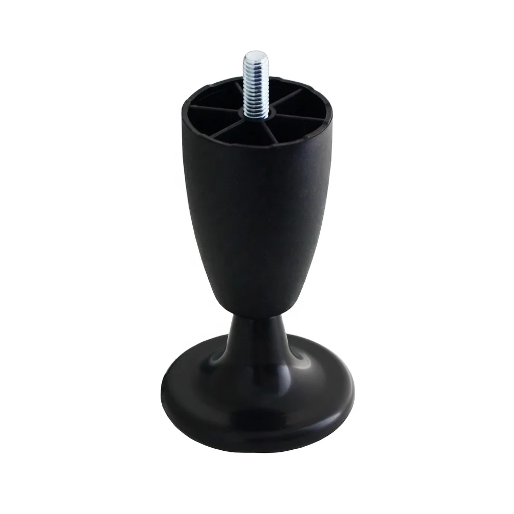 Plastic Adjustable Glide Leveling Foot With Screw For Tabla And Chair