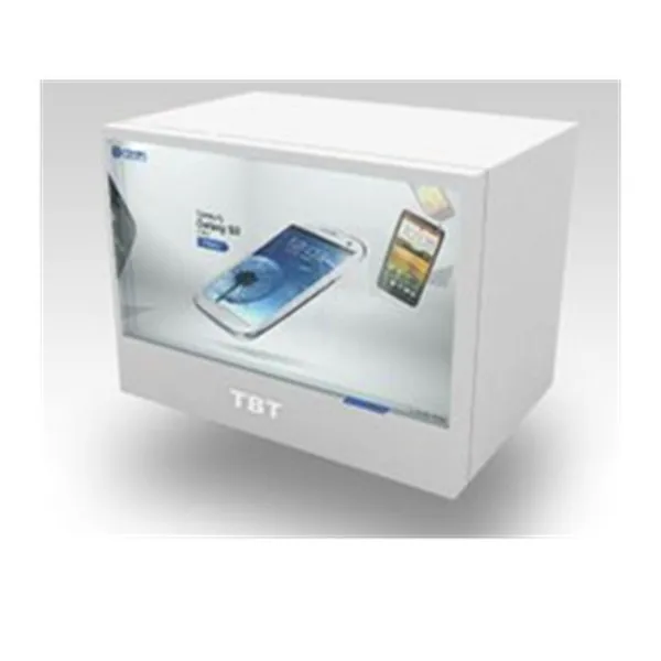 advertising kiosk 32inch transparent lcd display