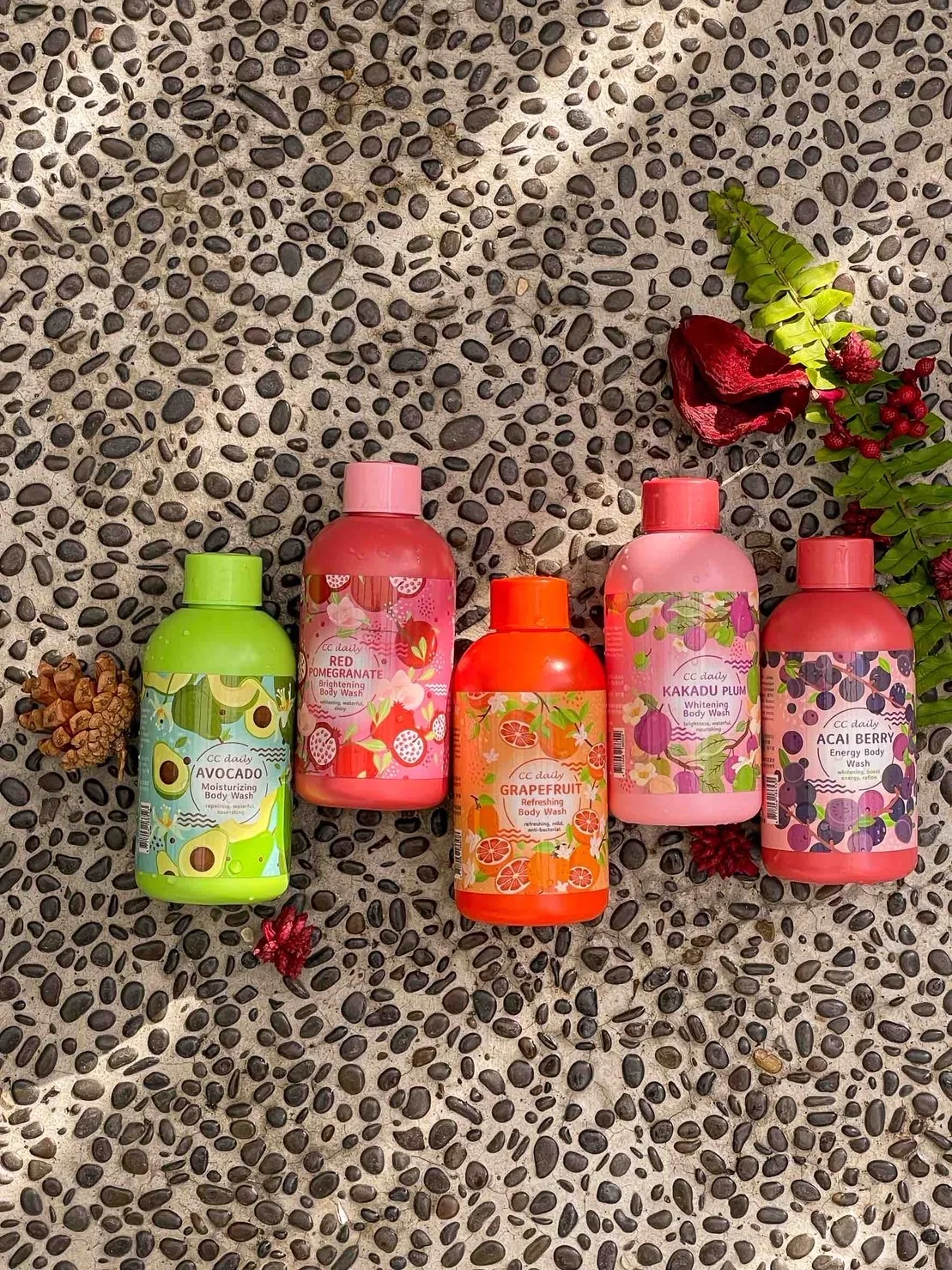 Classic products combo (Facial Mask/Shampoo/Body Wash/Toothpaste)