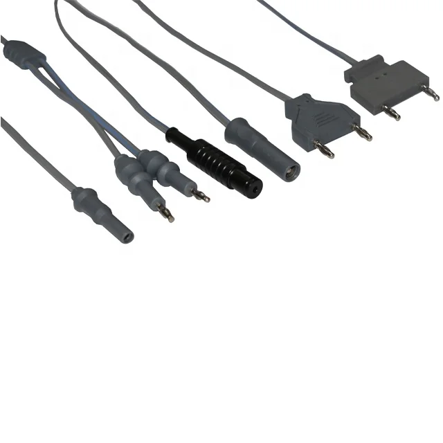 Premium Quality 2023 Electro Surgical Electrosurgery Instruments Diathermy Standard Plug Fitting Bipolar Cable