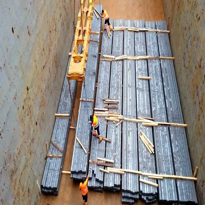 Semi-finished Steel Billet for production of bars, rods