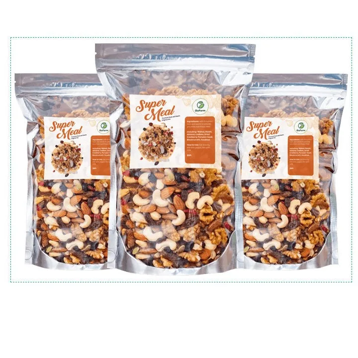 250g  Mix Nuts and Dried Fruits Chinese Mixed Walnut Almond Cashew and Kernels Healthy Nuts
