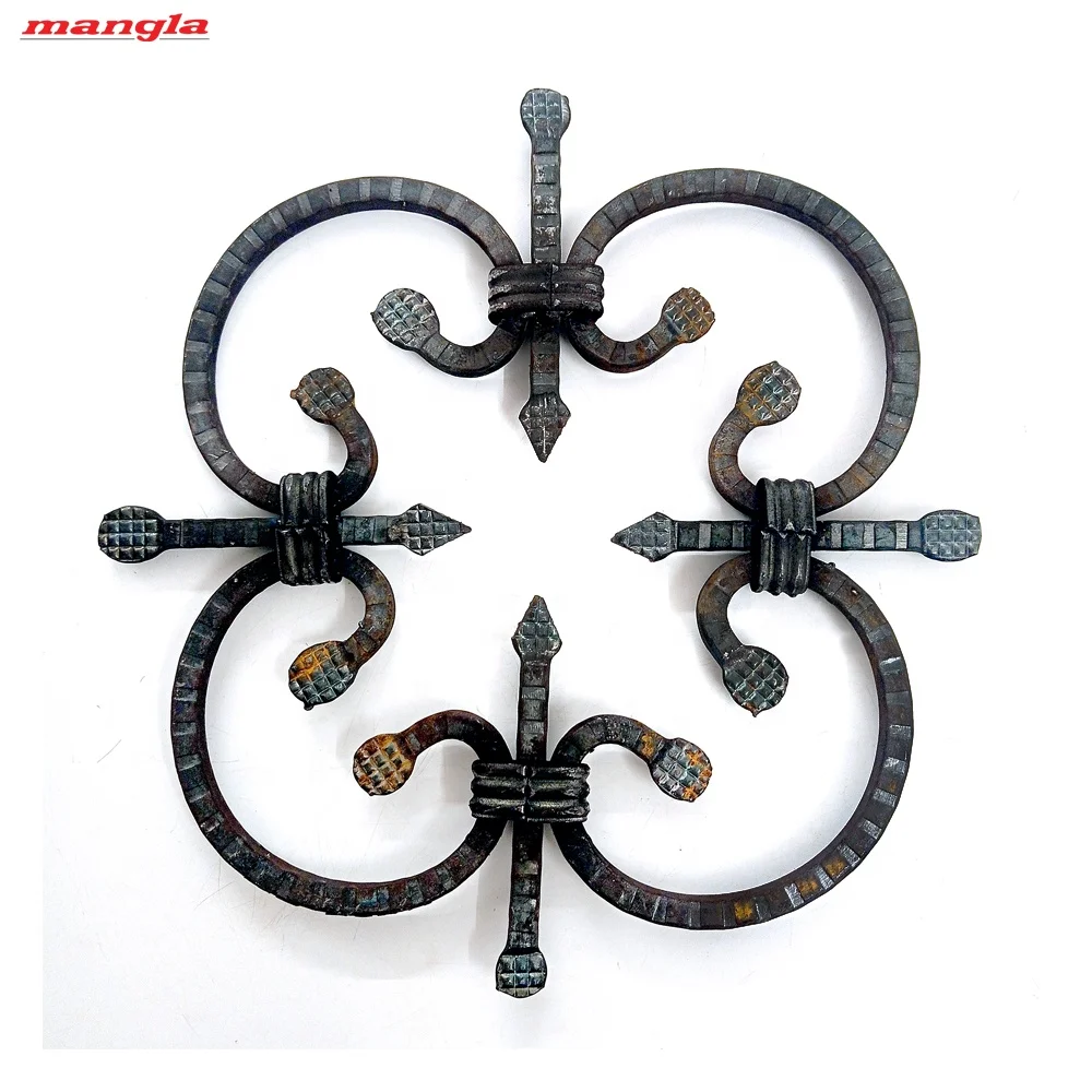 Iron Stair Panels Wrought iron Flower basket