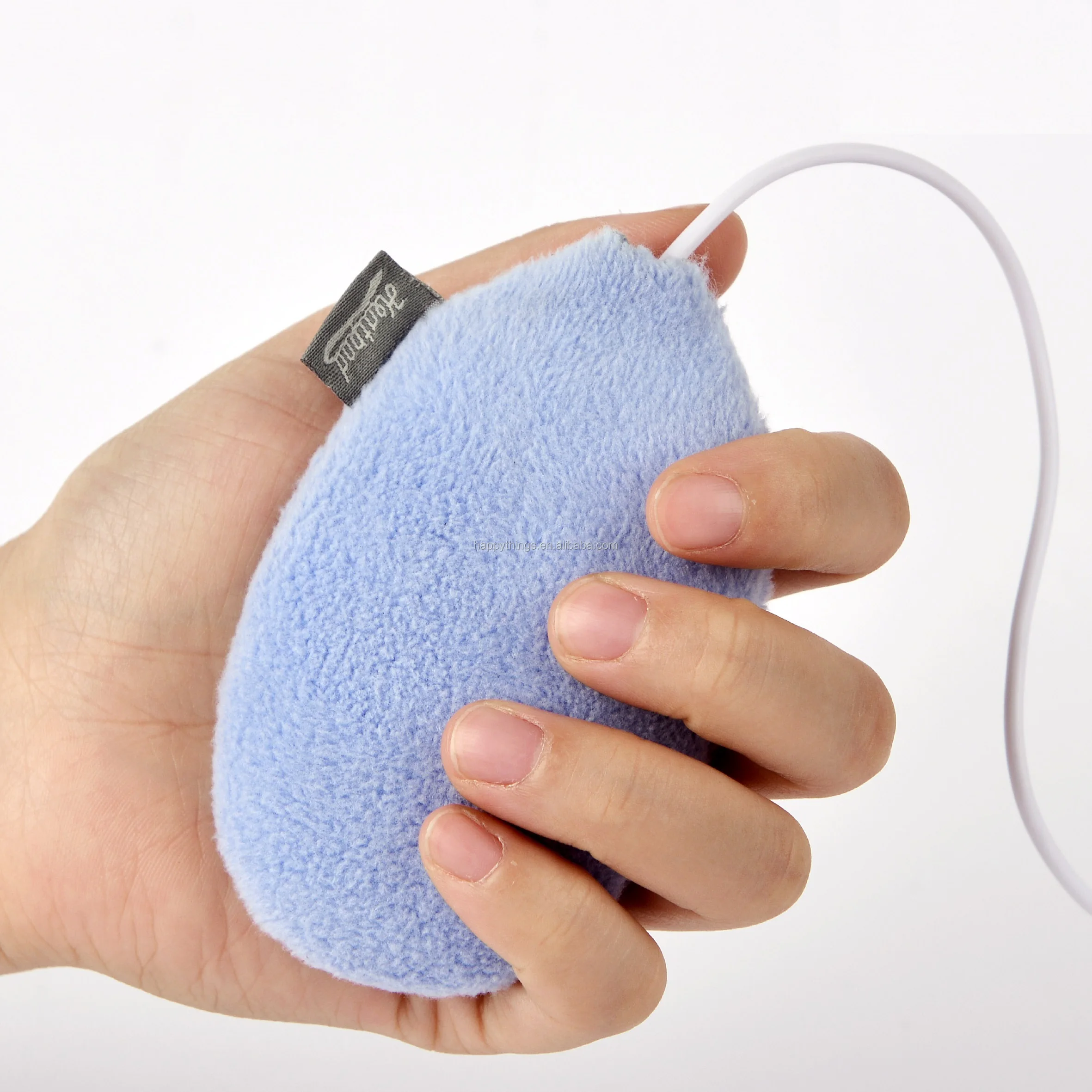 Low MOQ Cute Plush Cover USB portable electric heated Usb Hand Warmer