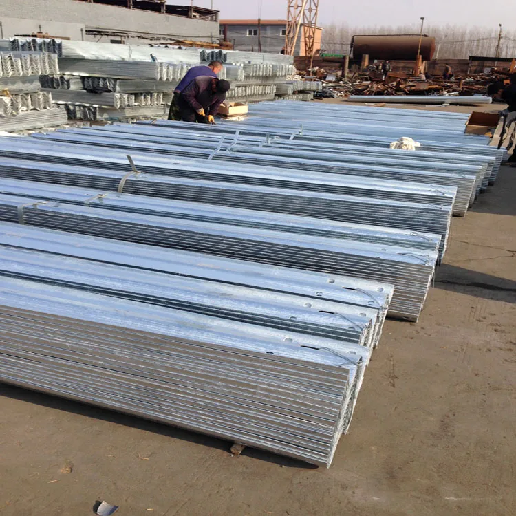 Traffic Guard Rail Highway High Speed Barrier High Speed Crash Barrier Highway Guardrail Galvanized Steel W Beam Road Guardrail