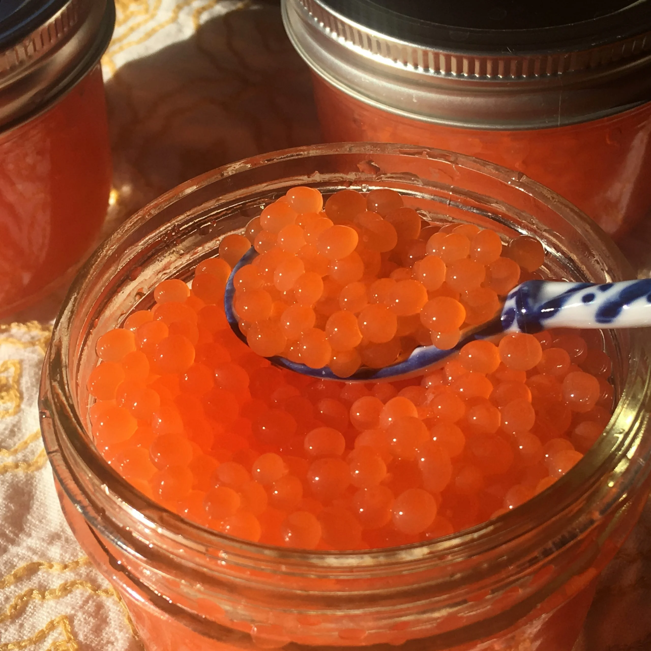 Ikura (salmon roe) for sale