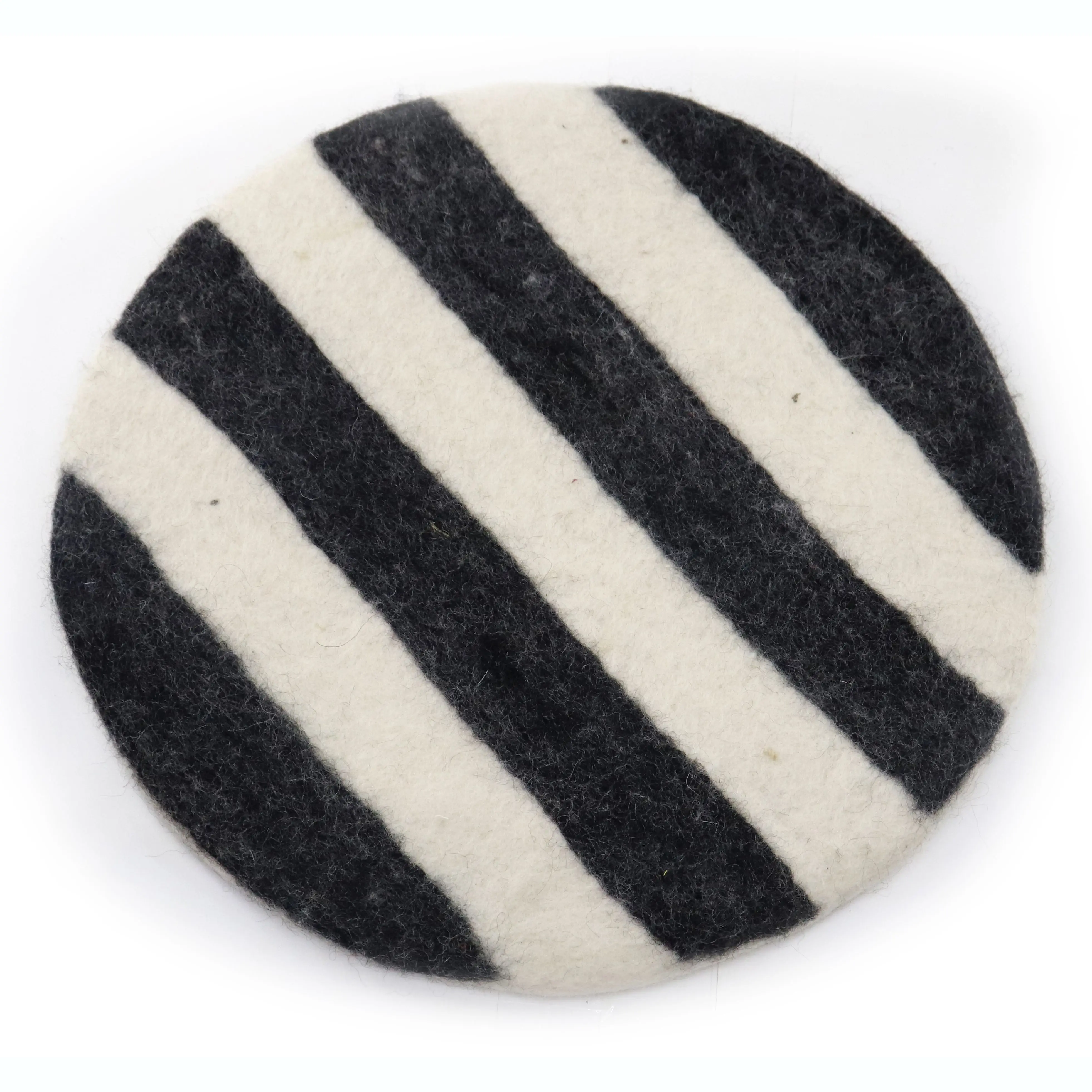 Newest high quality handmade eco-friendly heat resistant felt wool cup pot pan hot 10 cm Halloween Coaster set