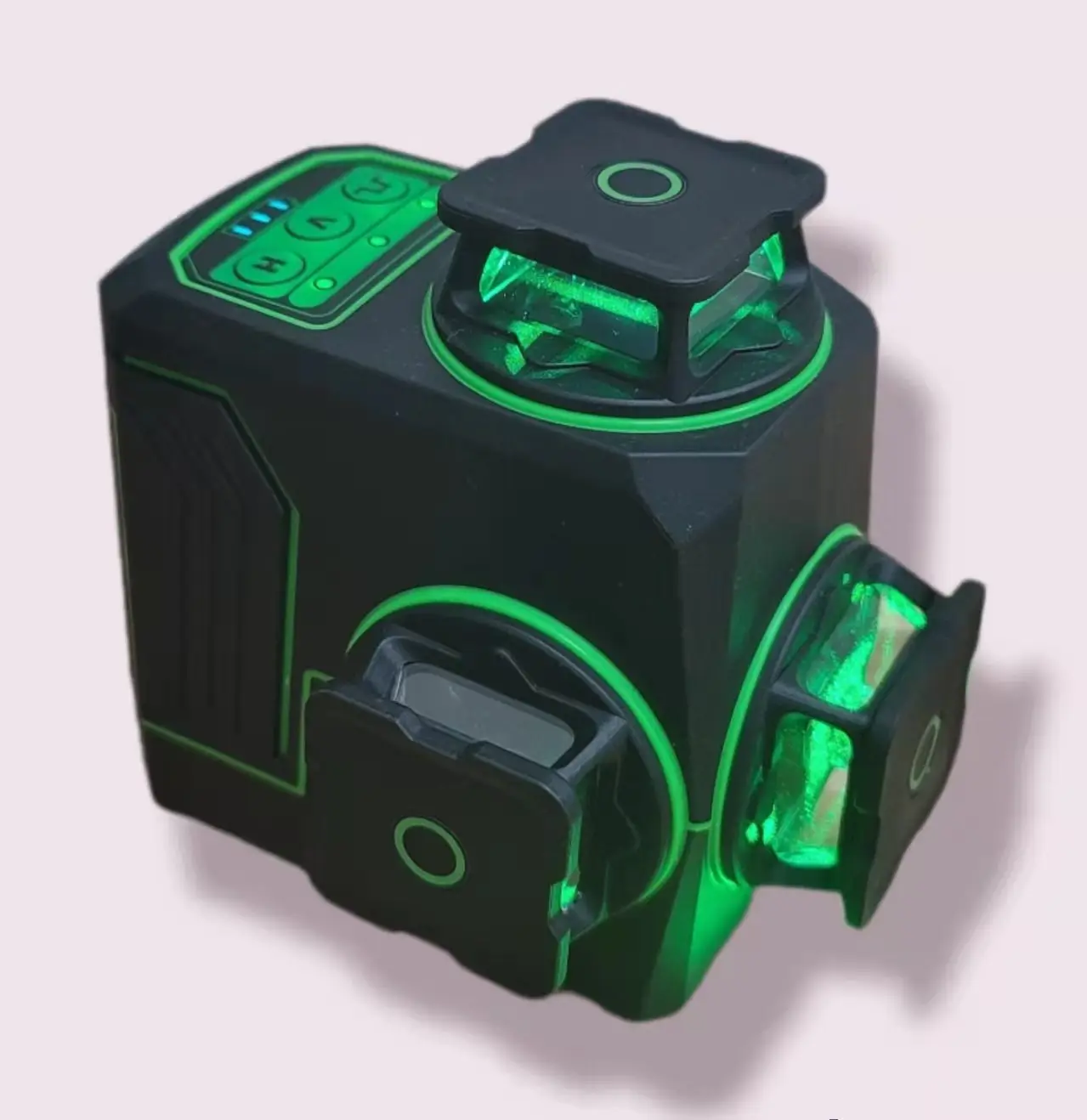 3D 12 linesHigh precision Automatic Self Leveling 360 Degree Rotary Cross Green Beam Laser Level