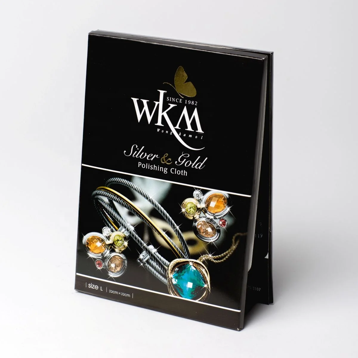 Jewelry cloth for Silver & Gold size L with anti tarnish protection