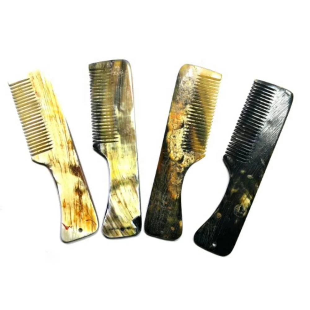 BEST MOUSTACHE HORN COMB OX HORN COMB