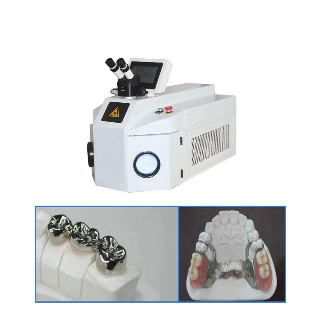 Yag Portable Desktop Stainless Steel Laser Welding Machine Jewelry Gold Silver Soldering