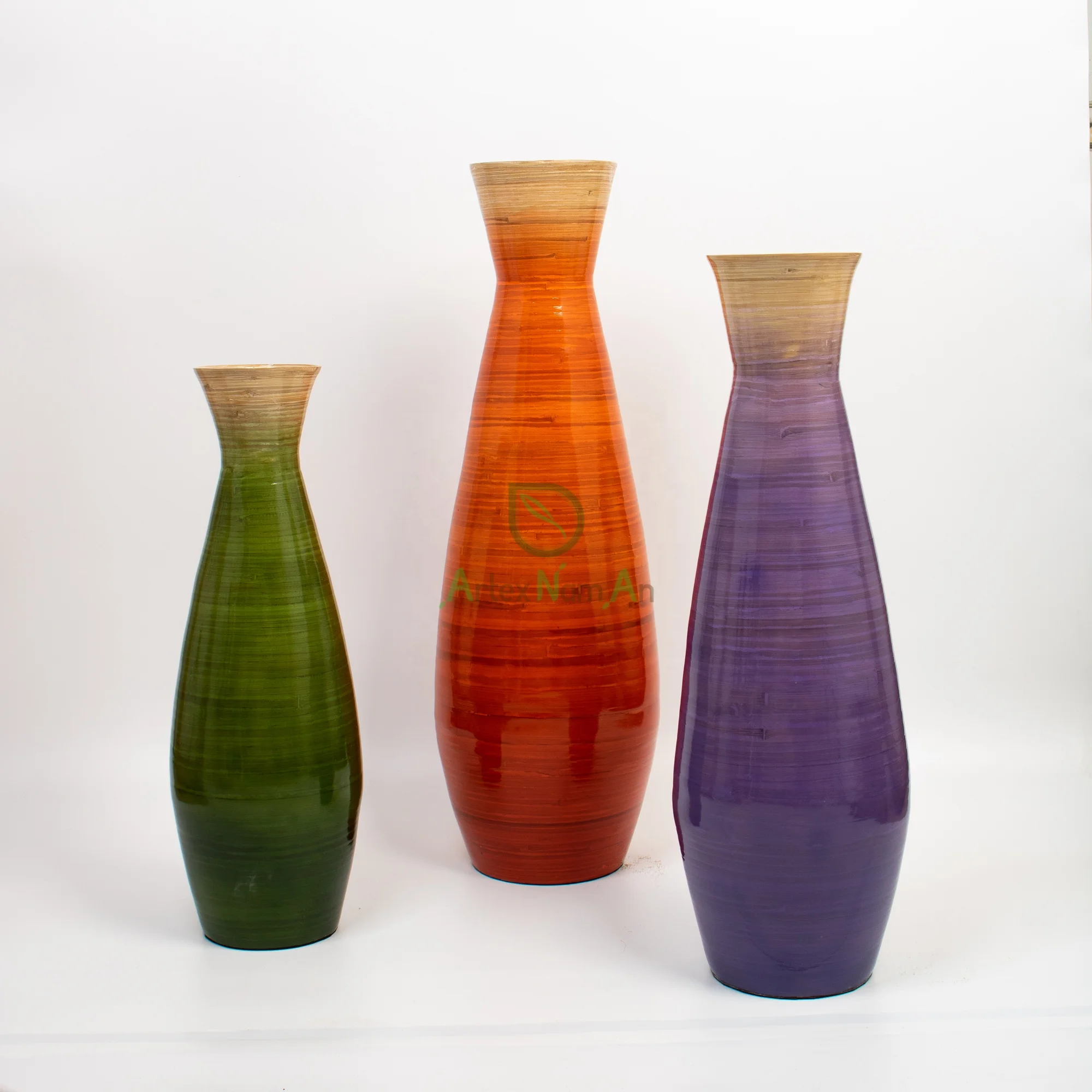 Water hyacinth floor vase/large boho vase/tall big floor standing vase for home decor