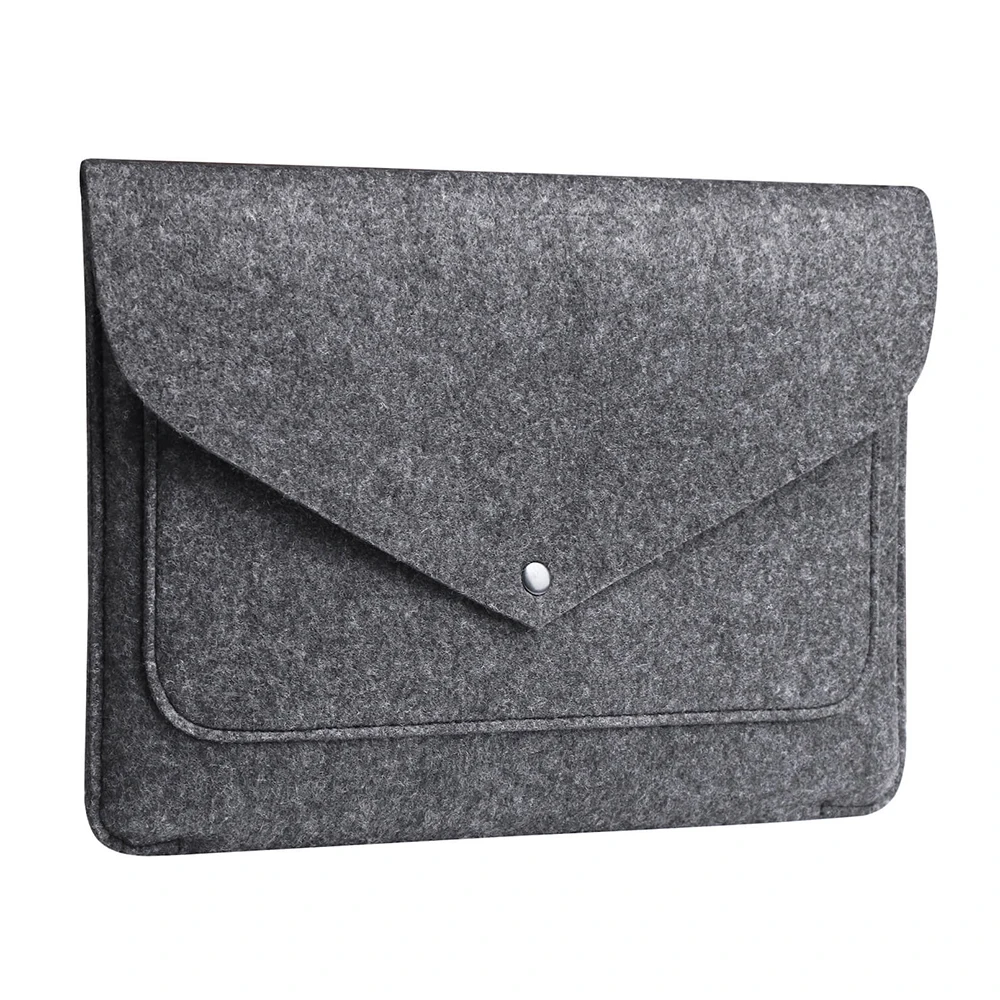 custom size felt laptop Storage Case computer messenger ipad sleeve case bag for Macbook Pro
