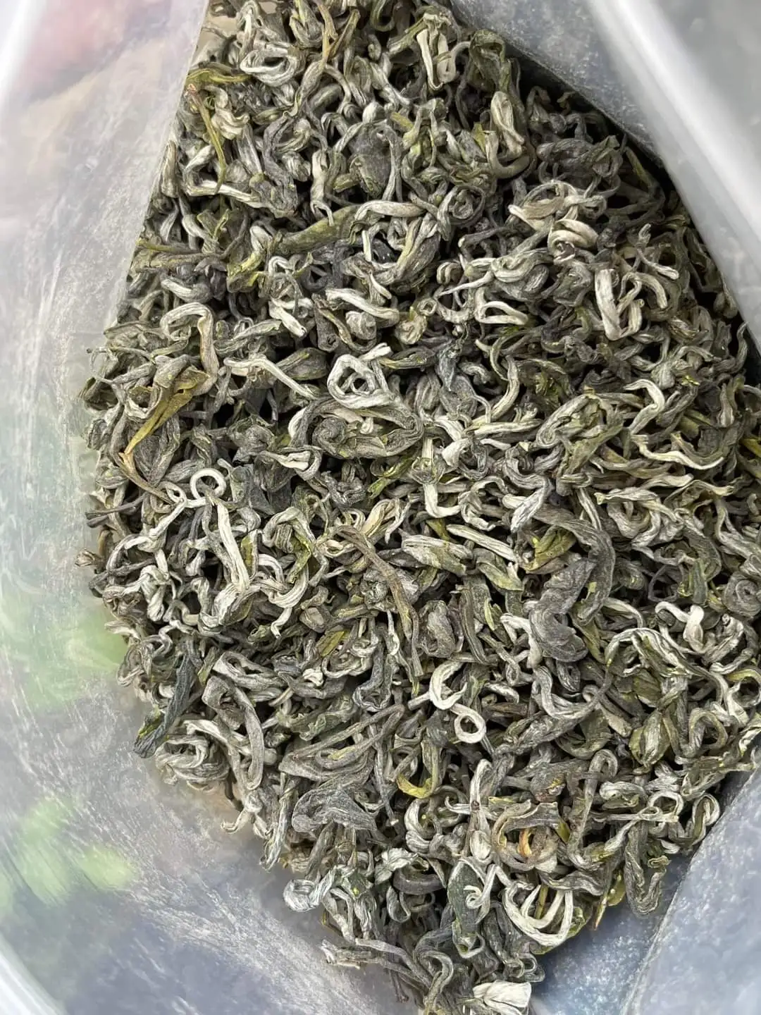 trading in dried green tea from 100 year old natural trees to ensure health and quality in Vietnam