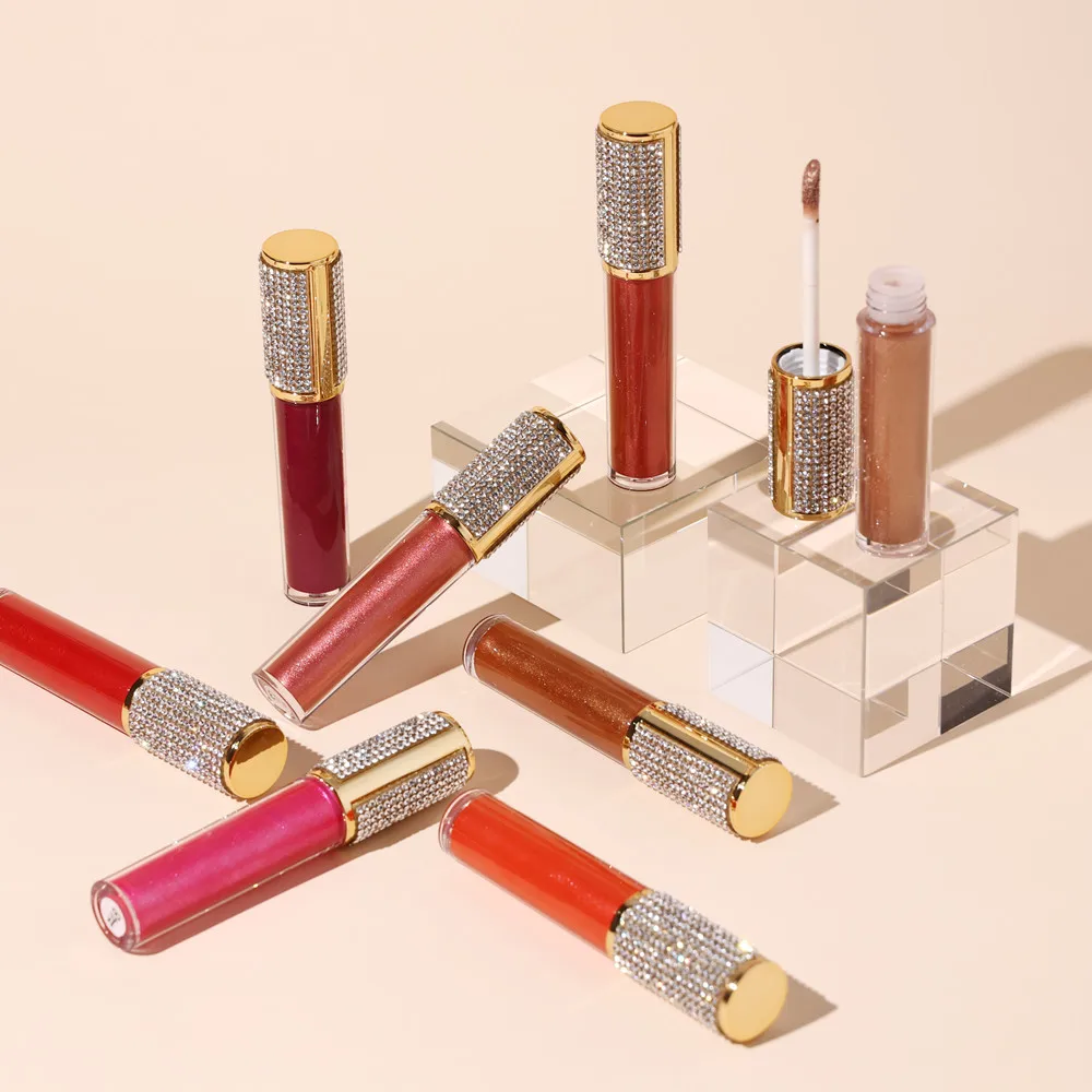 Factory High Quality Private Label Lipstick 57C Diamond Lip Gloss Long-lasting High Pigment Waterproof matte lipstick