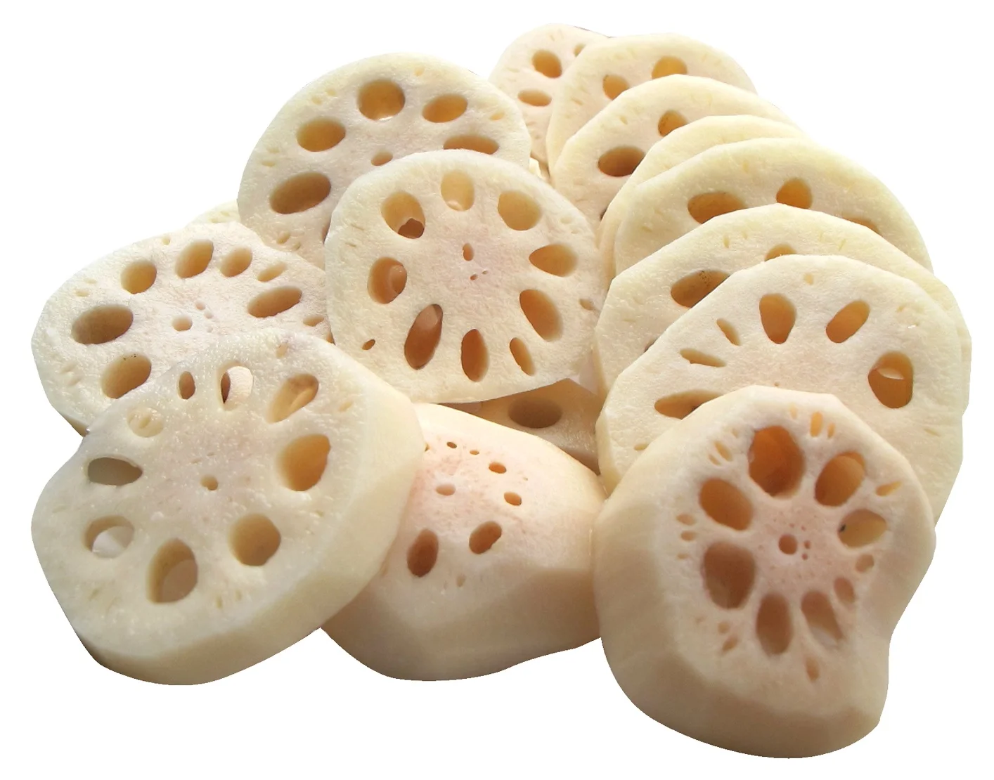 Frozen Organic Lotus Root slices /Frozen vegetable frozen sliced lotus root made in Vietnam