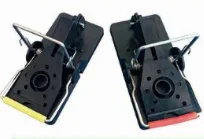 Plastic Small Reusable Never Touch Design Mouse Snap Trap Mouse Catcher Traps