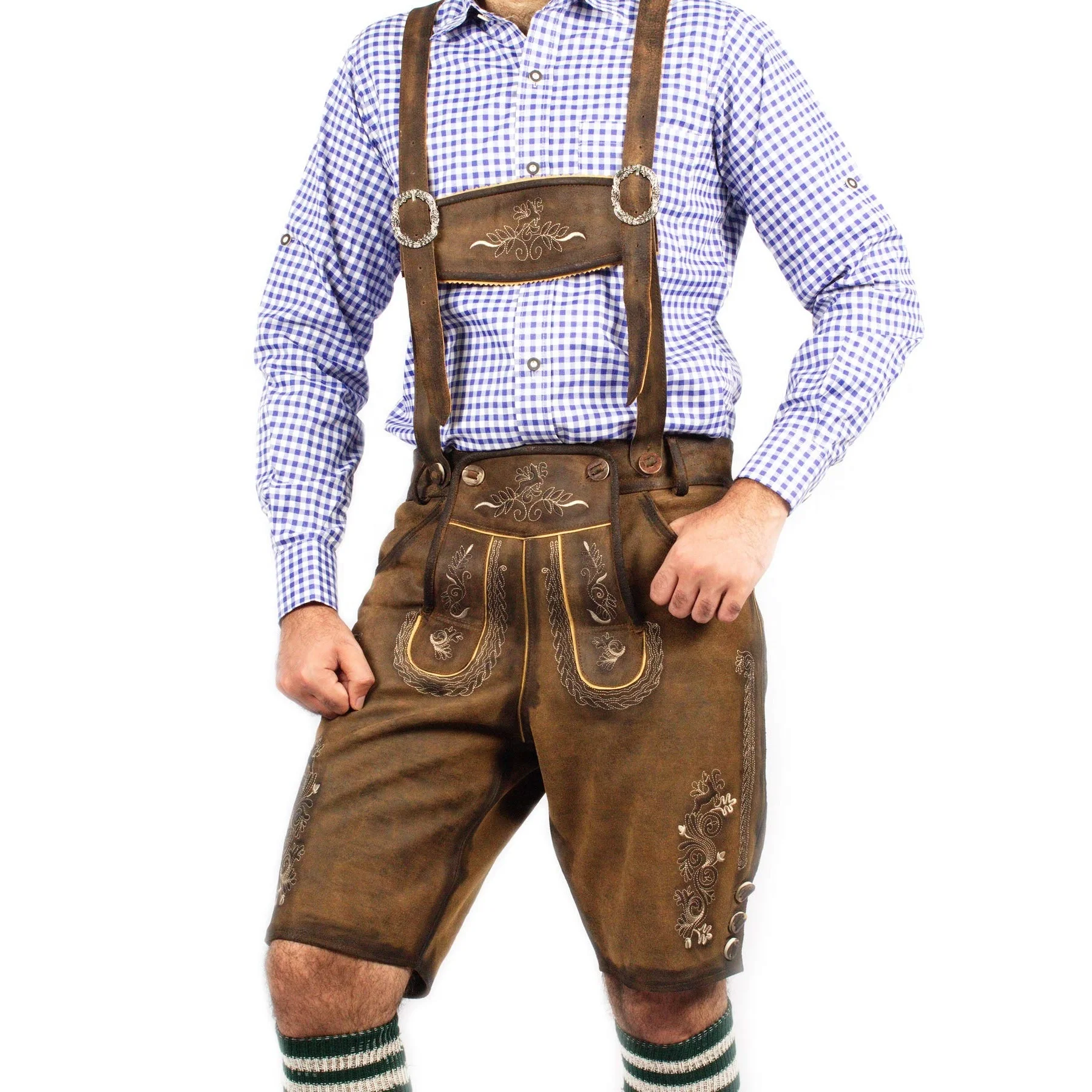 
Custom Oktoberfest Bavarian Short Lederhosen Men | Traditional Authentic German Outfit Unique Bavarian Shorts 