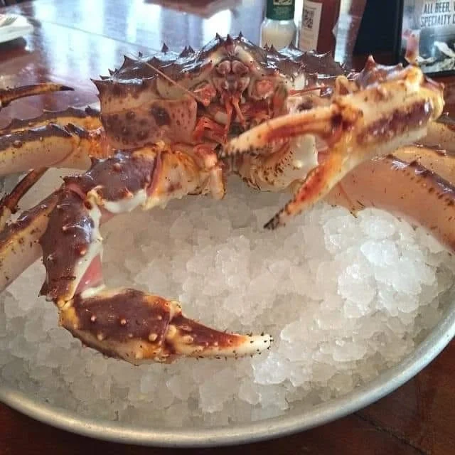 Live Canadian Red King Crabs