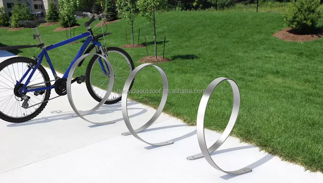 Wholesale Public Bicycle Bike Storage Rack Durable Stand  Metal Stainless Steel/Iron/Aluminium outdoor Bicycle Parking Rack
