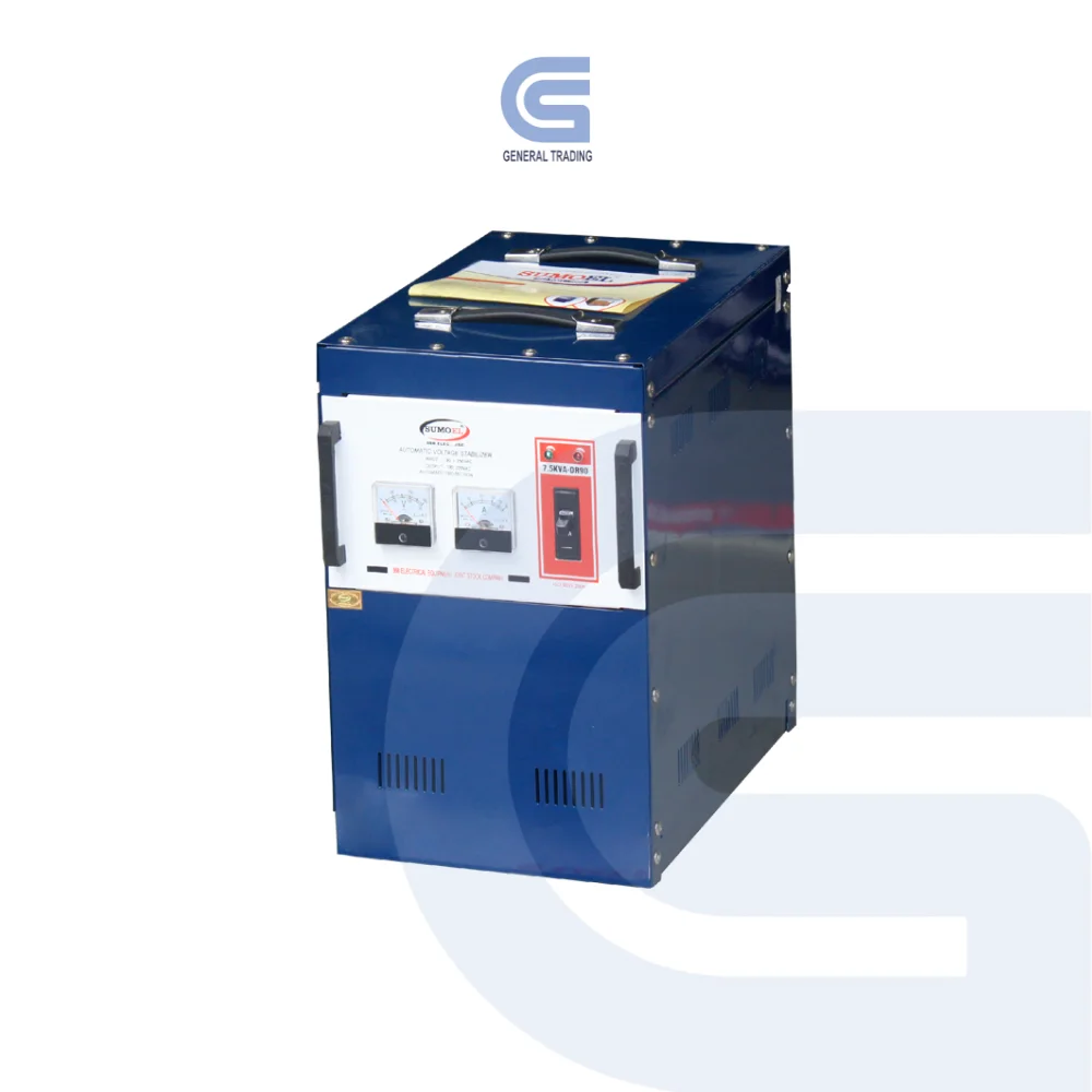 Voltage regulators 3KVA 50KVA  Single-Phase AC Current Voltage Regulator Stabilizer AVR SCR Servo Motor Copper Made Vietnam