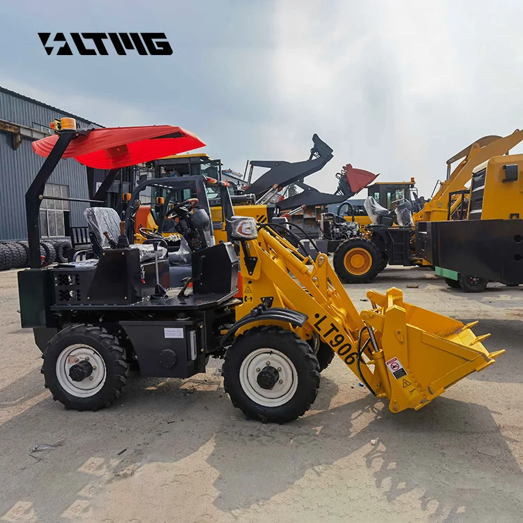 LTMG New  home machinery 600kg flexible loadr low fuel  mini wheel loader