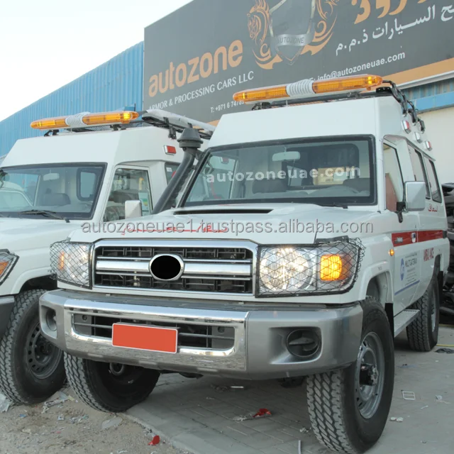 High Quality Used Medical Ambulance 4x4 Extended Roof Diesel Fuel Brand New