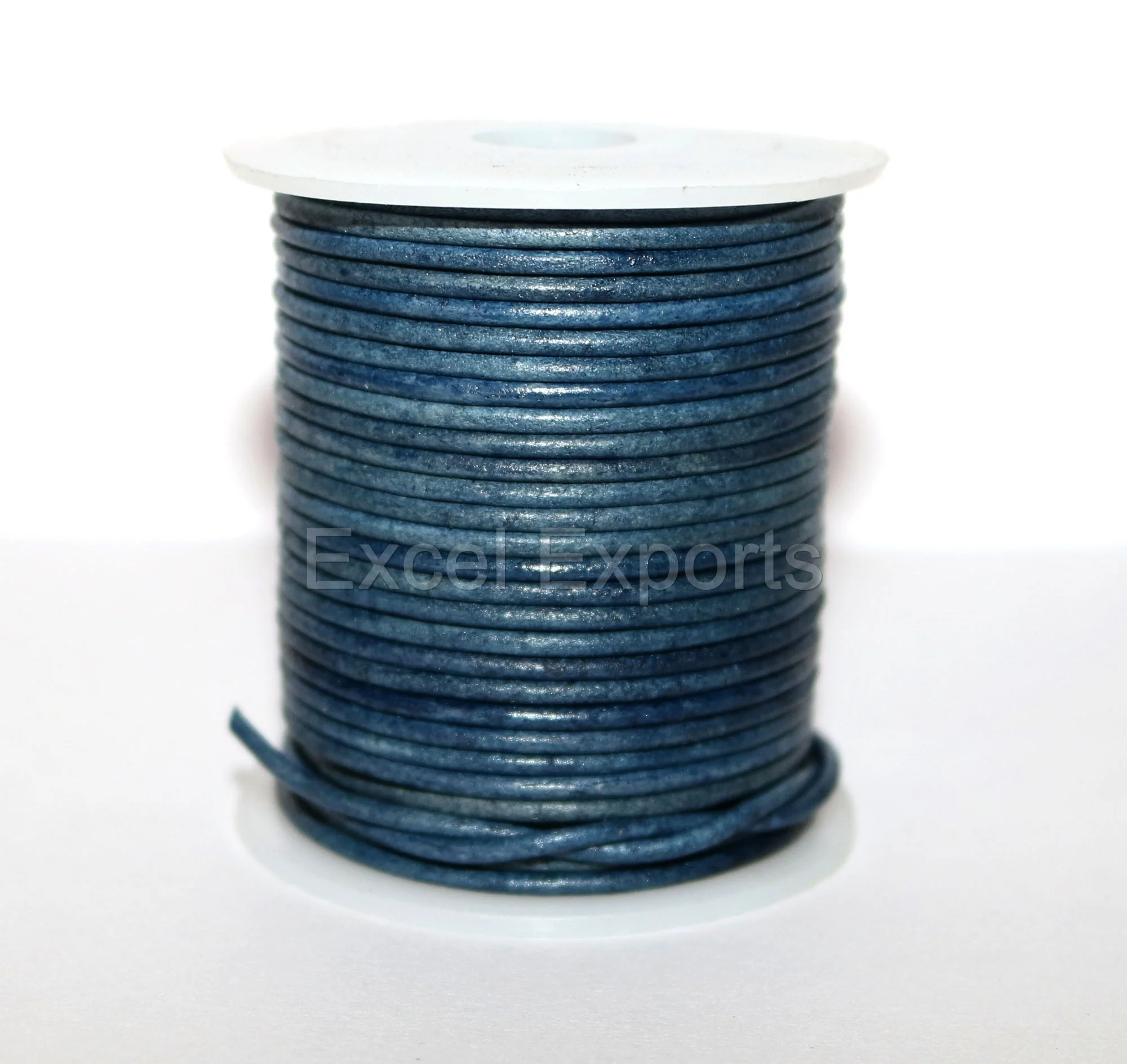 Best Amazon selling leather cord 1.5mm 2mm round leather cord wholesale all size and colors accept custom
