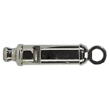 Survival-Grade Long Brass and Iron Metropolitan Whistle for Outdoor Usage