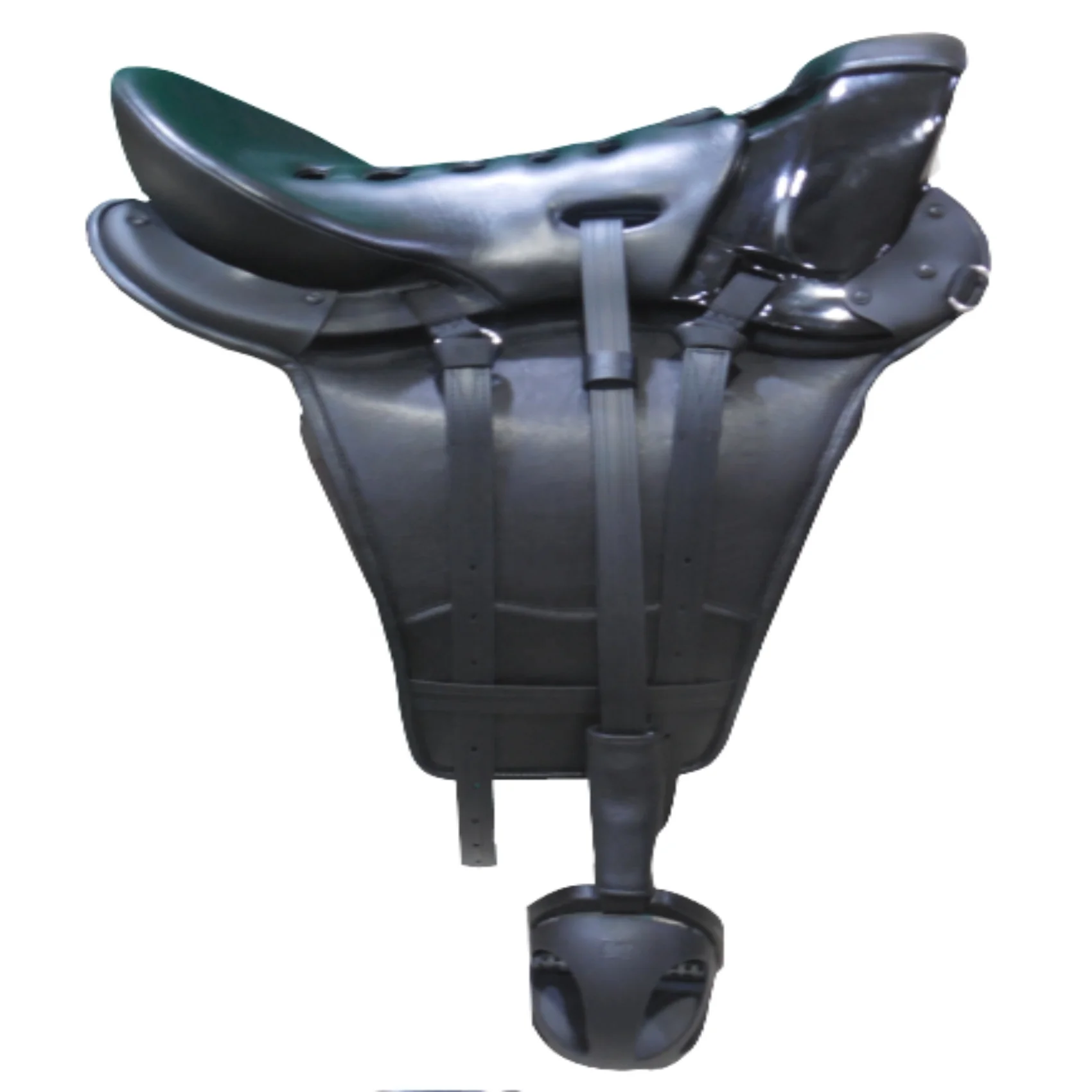 Седло стойкое лошади с лучшим качеством, ремнями из углеродного волокна и био-этана | Безопасное и легкое в уходе ручной работы L на заказ