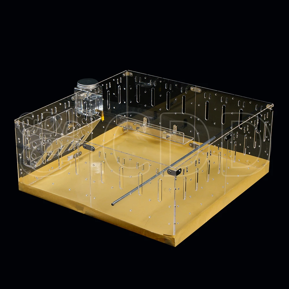Indoor acrylic portable transparent diy pet playpen small animal fence guinea pigs rabbits kennel crate fence pet playpen