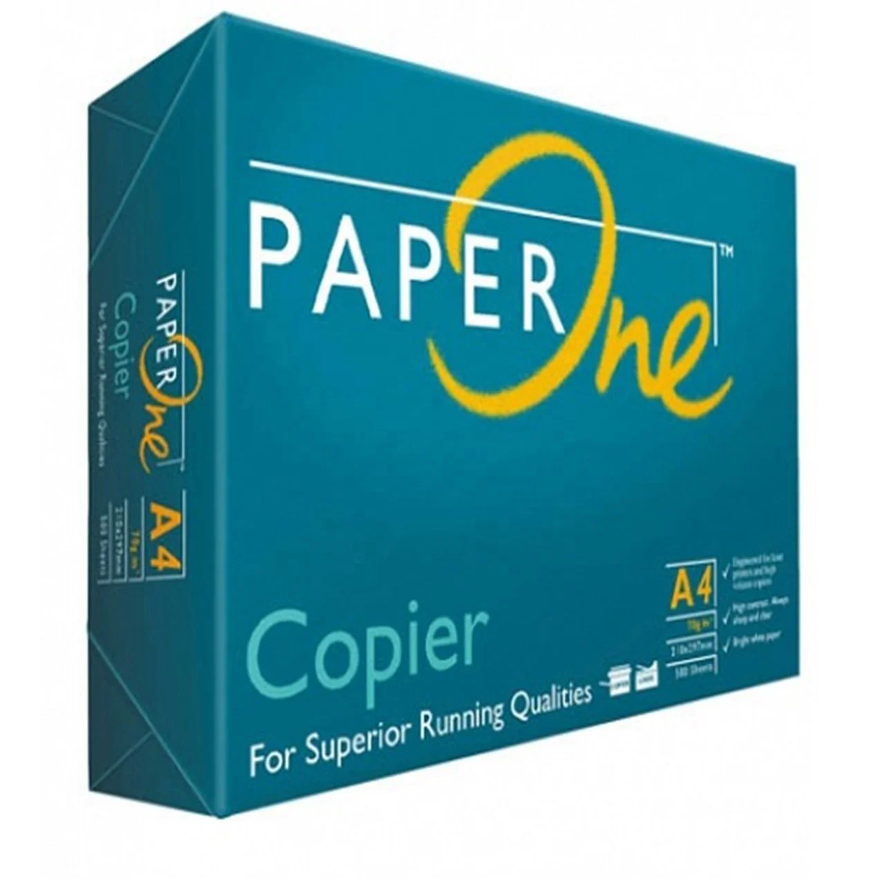 Лучшие продажи PaperOne A4 бумага One 80 GSM 70 грамм копировальная бумага/облигационная для