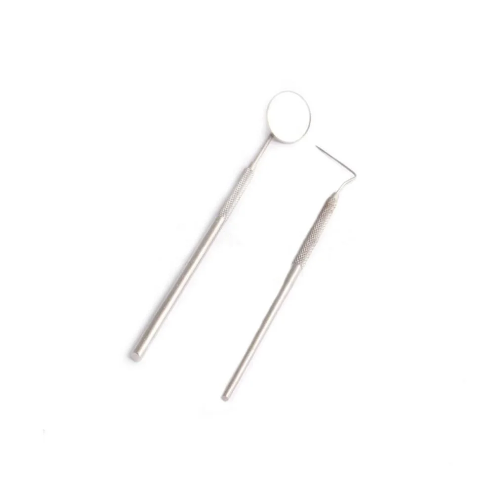  Родия фронтальная поверхность двустороннее Стоматологическое ротовое зеркало стоматологическое из Нержавеющей Стали Стоматологические Инструменты