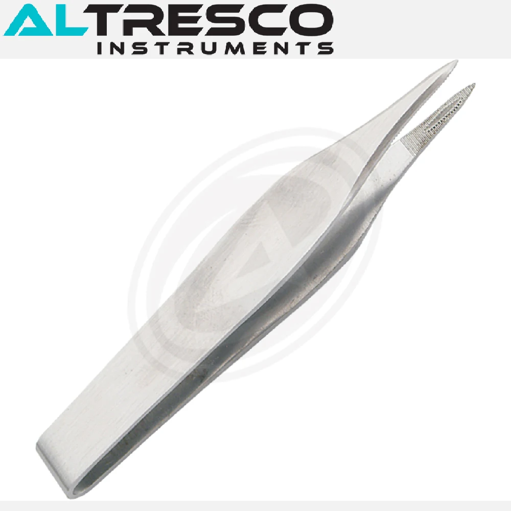 Eyelash Tweezers Stainless Steel (Pointed Tip)