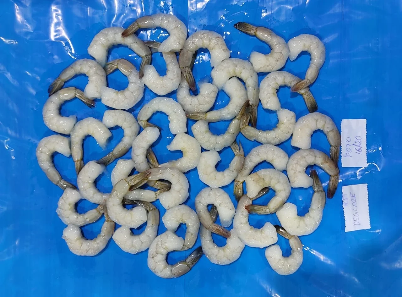 Высококачественный замороженный VANNAMEI PDTO из Индии