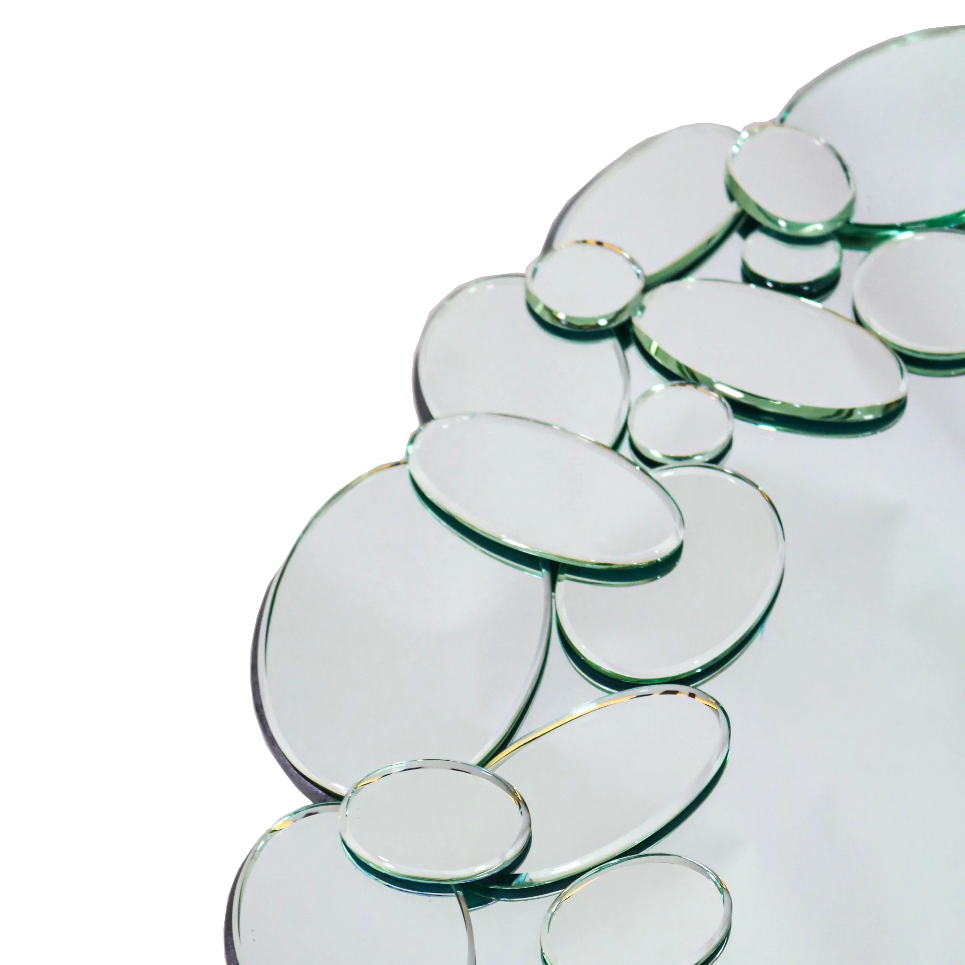 Best Seller 8-Layer Silver Coated Modern Design Home Decor Wall Mirrors High Quality Glass Direct Factory Wholesale Bathroom Use